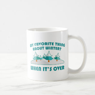 Mug Chose préférée à propos de l'hiver