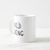 Mug Chose sauvage avec la lettre de racine (Devant gauche)