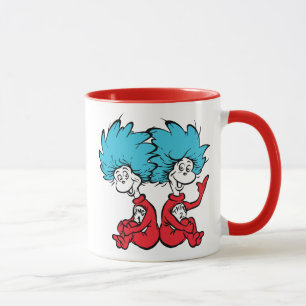 Mug Chose Un et Chose Deux du Chat au Chapeau