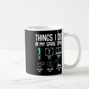 Mug Choses de golf que je fais pendant mon temps libre