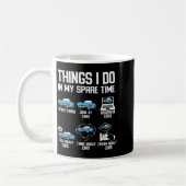 Mug Choses Drôles Que Je Fais Dans Mon Temps Libre Voi (Gauche)