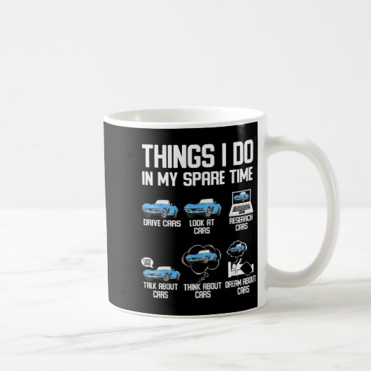 Mug Choses Drôles Que Je Fais Dans Mon Temps Libre Voi (Droite)