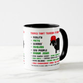 Mug Choses drôles qui déclenchent des défenseurs (Devant droit)