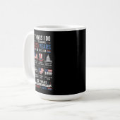 Mug Choses que je fais 250 ans Une nation Un drapeau (Devant gauche)