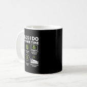 Mug Choses que je fais pendant mon temps libre Amusing (Devant gauche)