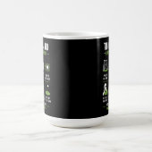 Mug Choses que je fais pendant mon temps libre au golf (Centre)