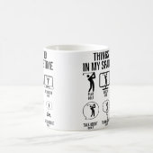 Mug Choses que je fais pendant mon temps libre Joueur (Centre)
