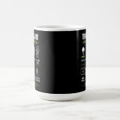 Mug Choses que je fais pendant mon temps libre Manque  (Centre)