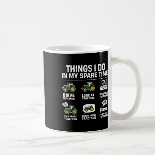 Mug Choses que je fais pendant mon temps libre - Tract (Droite)
