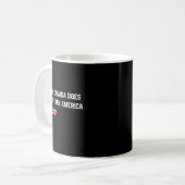 Mug Choses que le Canada fait mieux que l'Amérique drô (Devant gauche)