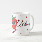 Mug Chou Kawaii Fraise (Devant droit)