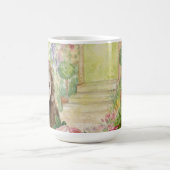 Mug Chou victorien Rose femme Floral (Centre)