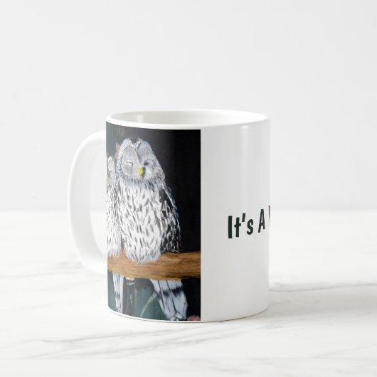 Mug Chouette (Devant gauche)