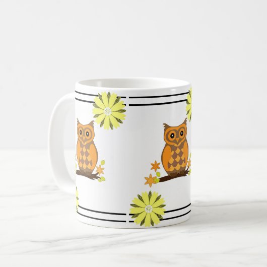 Mug chouette (Devant gauche)