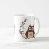 Mug Chouette (Devant droit)