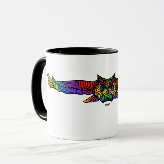 Mug Chouette (Devant gauche)