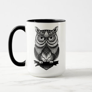 Mug Chouette à cornes