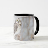 Mug Chouette à courte portée (Devant droit)