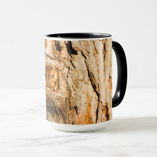 Mug Chouette à cris de l'Est (Devant droit)