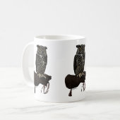 Mug Chouette à grande corne sur Glove (Devant gauche)