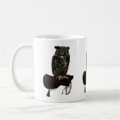 Mug Chouette à grande corne sur Glove (Gauche)