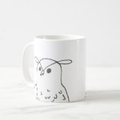 Mug Chouette à main (Devant gauche)
