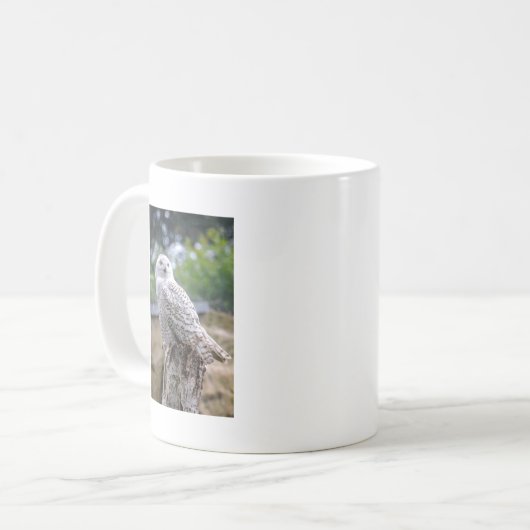 Mug Chouette à neige (Devant gauche)