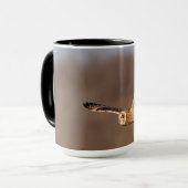 Mug Chouette à oreilles courtes en vol (Devant gauche)