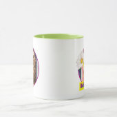 Mug Chouette avec fleurs dans la boîte aux lettres (Centre)