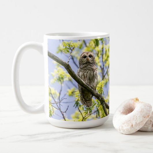 Mug Chouette barrée (Avec donut)