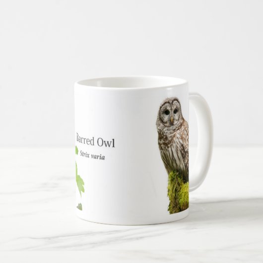 Mug Chouette barrée (Devant droit)