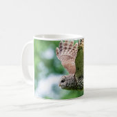 Mug Chouette barrée en vol (Devant gauche)
