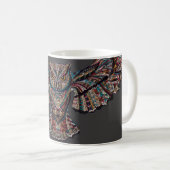 Mug Chouette bijoux en métal (Devant droit)
