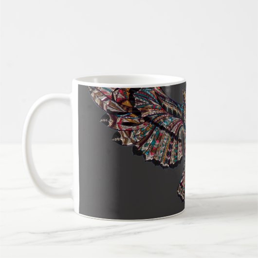 Mug Chouette bijoux en métal (Gauche)