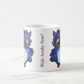 Mug Chouette Bleue Whimsical - Large Awake Now! (Centre)