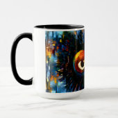 Mug Chouette brillante et sage (Gauche)