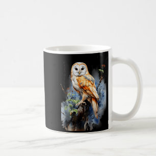 Mug Chouette cadeau Chouette effraie Nature réaliste F