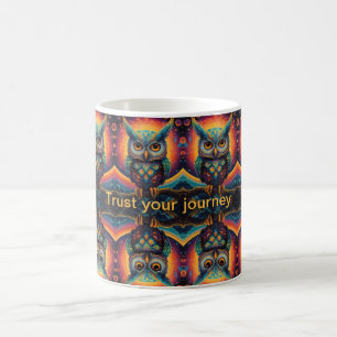 Mug Chouette cosmique de sagesse