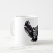 Mug Chouette cosmique Majesté (Devant gauche)