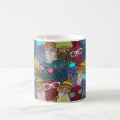 Mug Chouette dans la couronne (Centre)