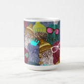 Mug Chouette dans la couronne (Centre)
