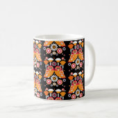 Mug Chouette d'art populaire (Devant droit)