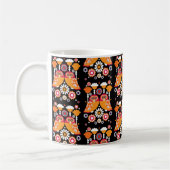 Mug Chouette d'art populaire (Gauche)