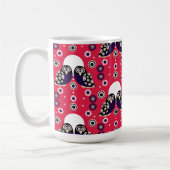 Mug Chouette d'art populaire (Gauche)