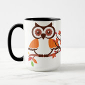 Mug Chouette d'automne (Gauche)