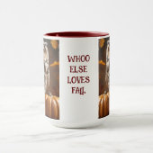 Mug Chouette d'automne (Centre)