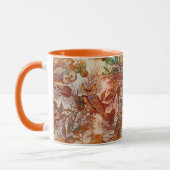 Mug Chouette d'automne chute vintage (Gauche)