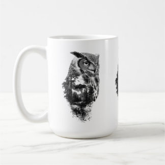 Mug Chouette de beauté dans les montagnes