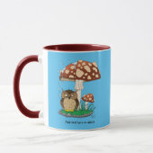 Mug Chouette de douche de printemps (Gauche)