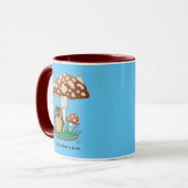 Mug Chouette de douche de printemps (Devant gauche)